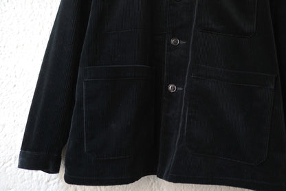 17AW 8W BRITISH CORDUROY FIRST GLANCE 太畝コーデュロイカバーオールジャケット / un/unbient(アン アンビエント)