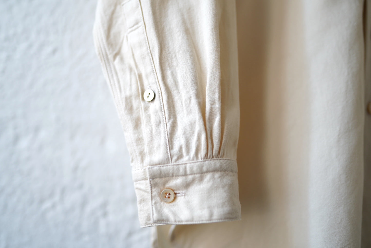 19AW LAYERED SHIRT レイヤード長袖シャツ / suzuki takayuki(スズキタカユキ)