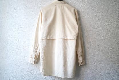 19AW LAYERED SHIRT レイヤード長袖シャツ / suzuki takayuki(スズキタカユキ)
