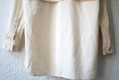 19AW LAYERED SHIRT レイヤード長袖シャツ / suzuki takayuki(スズキタカユキ)