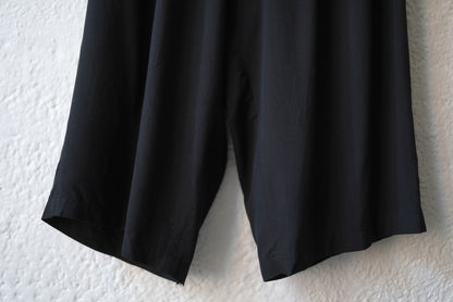 17SS ギャバジンドローコードイージーパンツ / Yohji Yamamoto POUR HOMME(ヨウジヤマモトプールオム)