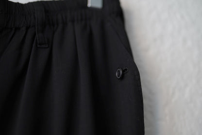 17SS ギャバジンドローコードイージーパンツ / Yohji Yamamoto POUR HOMME(ヨウジヤマモトプールオム)