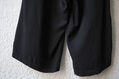 17SS ギャバジンドローコードイージーパンツ / Yohji Yamamoto POUR HOMME(ヨウジヤマモトプールオム)