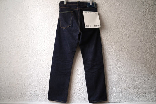 18AW SOCIAL SCULPTURE 01 RED EDGE セルビッジデニムパンツ W30L30 / visvim(ヴィズヴィム)