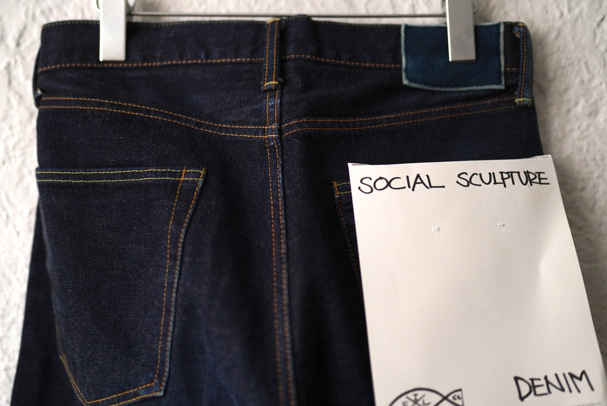18AW SOCIAL SCULPTURE 01 RED EDGE セルビッジデニムパンツ W30L30 / visvim(ヴィズヴィム)