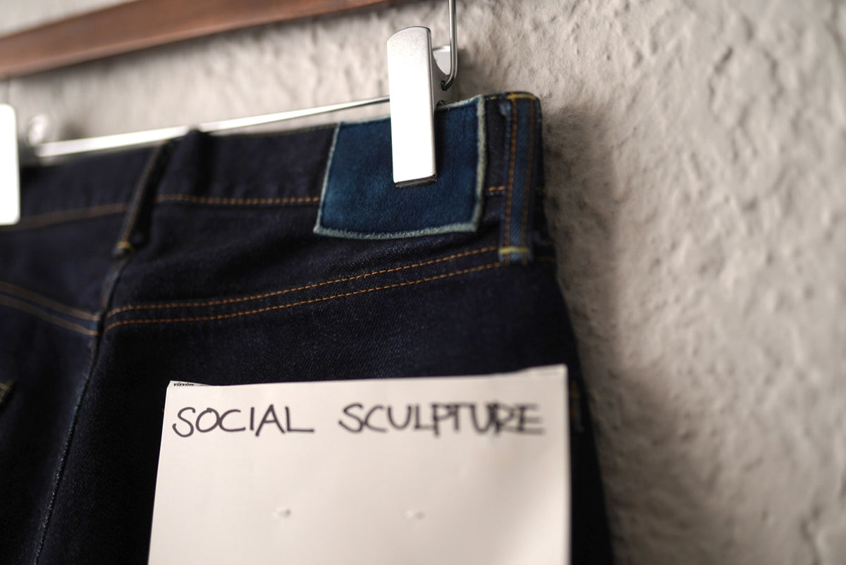 18AW SOCIAL SCULPTURE 01 RED EDGE セルビッジデニムパンツ W30L30 / visvim(ヴィズヴィム)