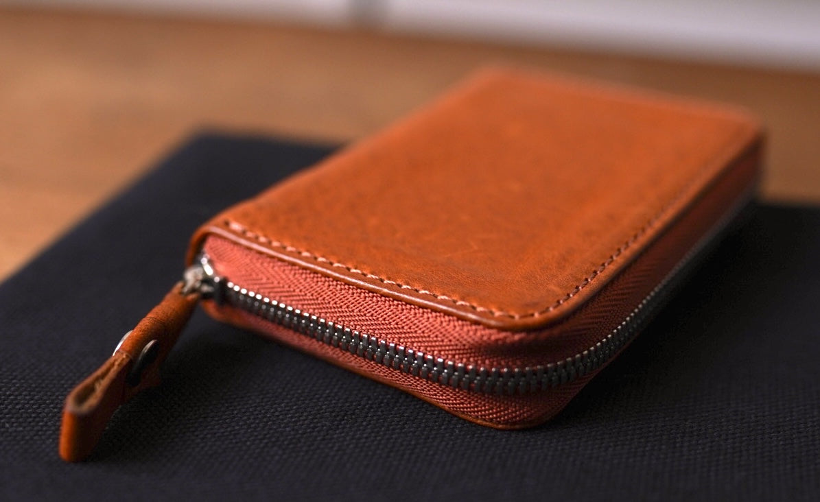 22AW 2Door Card Case レザーカードケース ブラウン / Cornelian Taurus(コーネリアンタウラス)