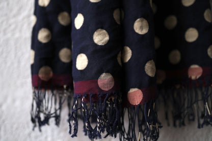 20SS ZURIGO SCARF ドットストール / CASEY CASEY(ケイシーケイシー)