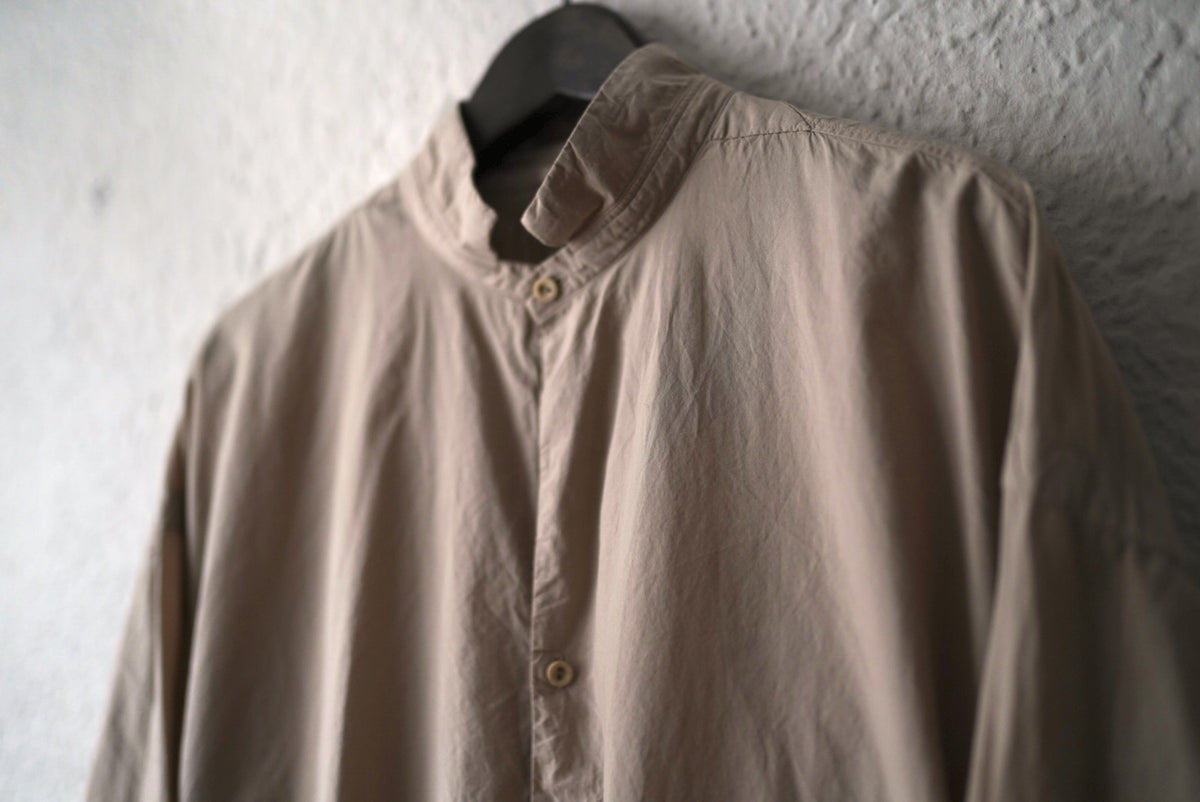 19SS コットンタイプライタープルオーバーブラウスシャツ / kaval(カヴァル)