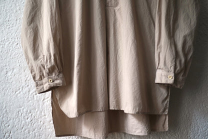 19SS コットンタイプライタープルオーバーブラウスシャツ / kaval(カヴァル)