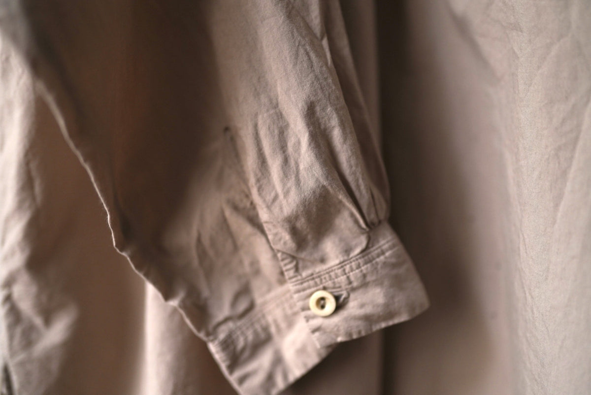 19SS コットンタイプライタープルオーバーブラウスシャツ / kaval(カヴァル)