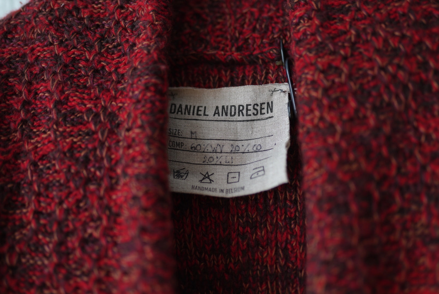 19AW ニットジャケット M / DANIEL ANDRESEN(ダニエルアンドレセン)