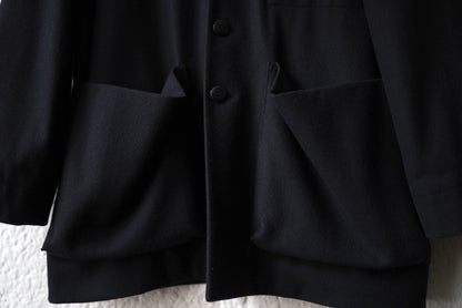 PHOTOGRAPHER JACKET ソフトラムウールフォトグラファージャケット ブラック / toogood(トゥーグッド)