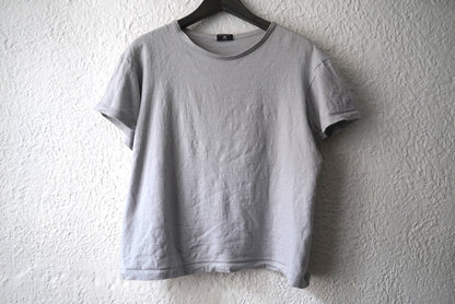 Super100's Wool ウールジャージーTシャツ グレー / OPUS JAPAN(オーパスジャパン)