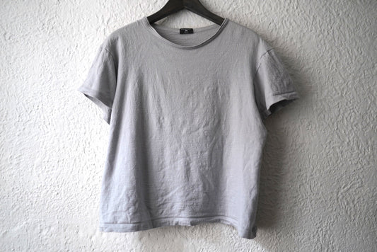 Super100's Wool ウールジャージーTシャツ グレー / OPUS JAPAN(オーパスジャパン)