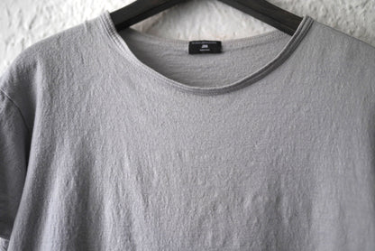 Super100's Wool ウールジャージーTシャツ グレー / OPUS JAPAN(オーパスジャパン)