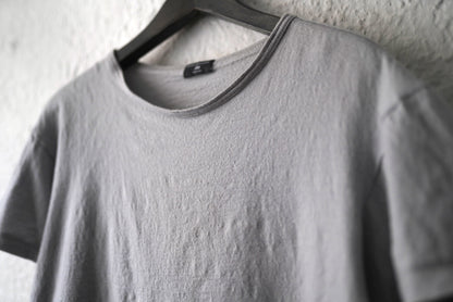 Super100's Wool ウールジャージーTシャツ グレー / OPUS JAPAN(オーパスジャパン)
