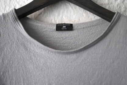 Super100's Wool ウールジャージーTシャツ グレー / OPUS JAPAN(オーパスジャパン)