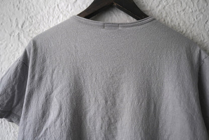 Super100's Wool ウールジャージーTシャツ グレー / OPUS JAPAN(オーパスジャパン)