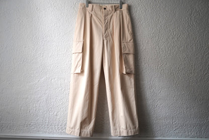22SS M-47ソフトツイストオーガニックチノカーゴパンツ / HERILL(ヘリル)