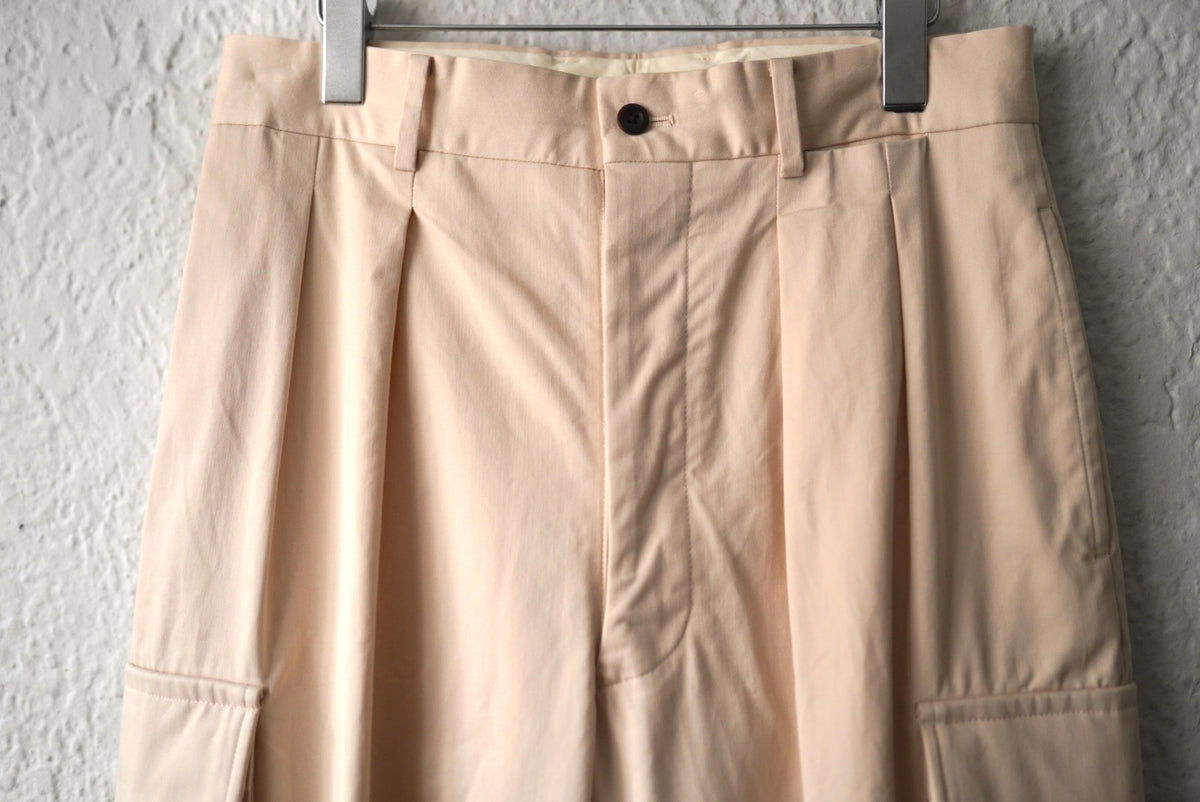 22SS M-47ソフトツイストオーガニックチノカーゴパンツ / HERILL(ヘリル)