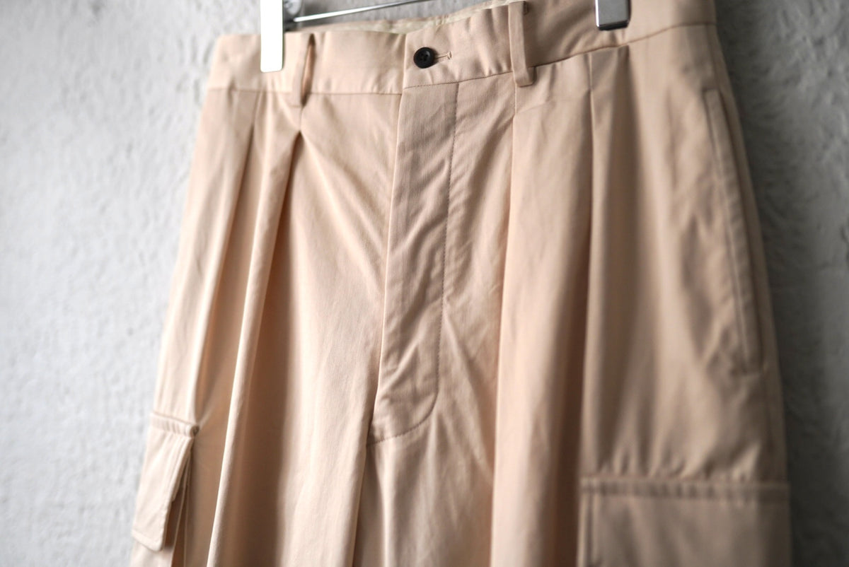 22SS M-47ソフトツイストオーガニックチノカーゴパンツ / HERILL(ヘリル)