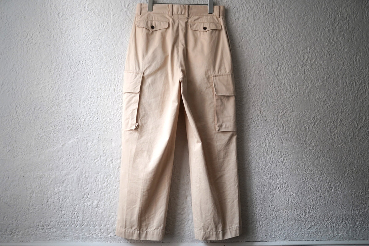 22SS M-47ソフトツイストオーガニックチノカーゴパンツ / HERILL(ヘリル)