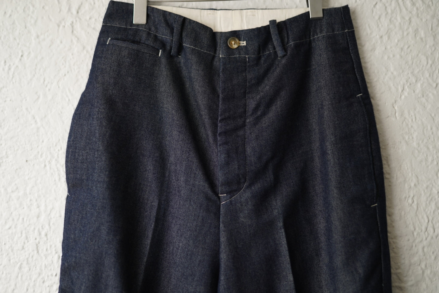 19AW BRUCE PA ワイドデニムトラウザーズパンツ / rdv o glove(ランデブーオーグローブ)