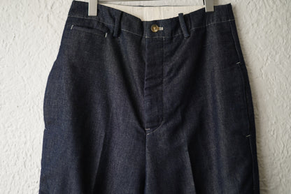 19AW BRUCE PA ワイドデニムトラウザーズパンツ / rdv o glove(ランデブーオーグローブ)