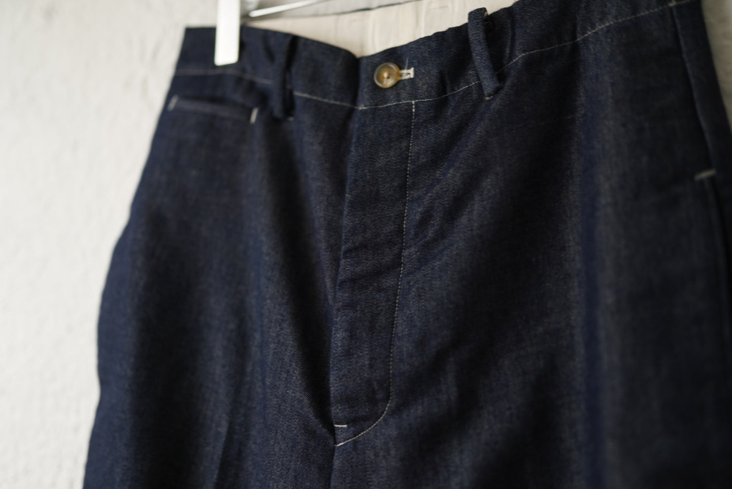 19AW BRUCE PA ワイドデニムトラウザーズパンツ / rdv o glove(ランデブーオーグローブ)