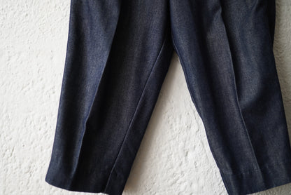 19AW BRUCE PA ワイドデニムトラウザーズパンツ / rdv o glove(ランデブーオーグローブ)