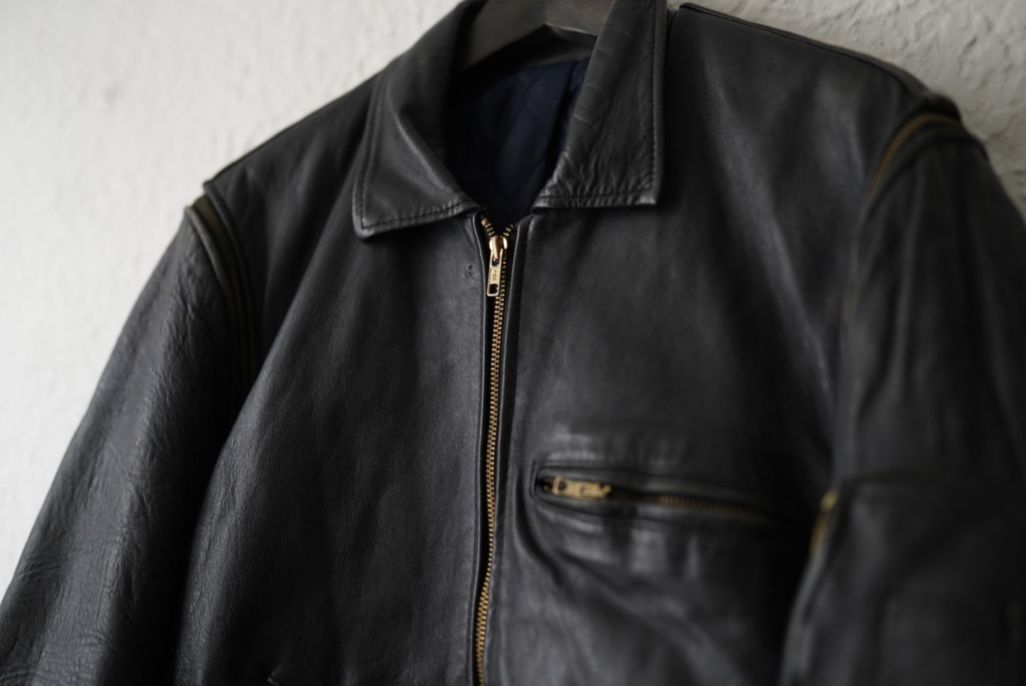 1970's French Army フランス軍レザーパイロットジャケット / Vintage(ヴィンテージ)