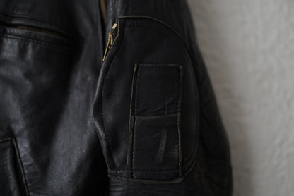 1970's French Army フランス軍レザーパイロットジャケット / Vintage(ヴィンテージ)