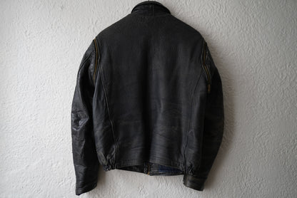 1970's French Army フランス軍レザーパイロットジャケット / Vintage(ヴィンテージ)