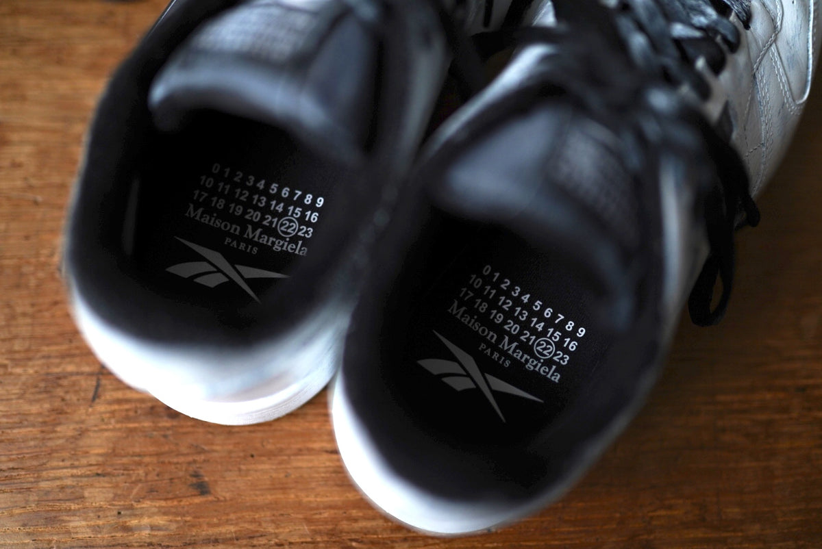 21AW Classic Leather Tabi Bianchetto ビアンケット 足袋ローカットスニーカー / Maison Margiela(メゾンマルジェラ) REEBOK(リーボック)