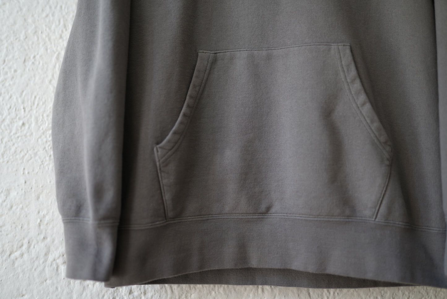 17AW JUMBO HOODIE P.O. VEGGIE DYE ジャンボフーディーパーカー ライトグレー / visvim(ヴィズヴィム)