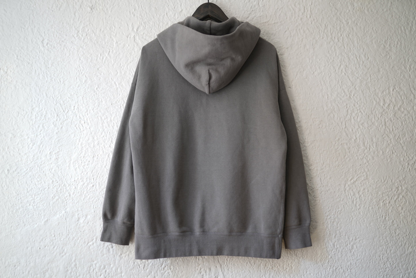 17AW JUMBO HOODIE P.O. VEGGIE DYE ジャンボフーディーパーカー ライトグレー / visvim(ヴィズヴィム)