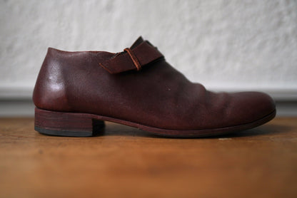 20AW Central Buckled Shoes セントラルバックルローカットレザーシューズ / m.a+(エムエークロス)