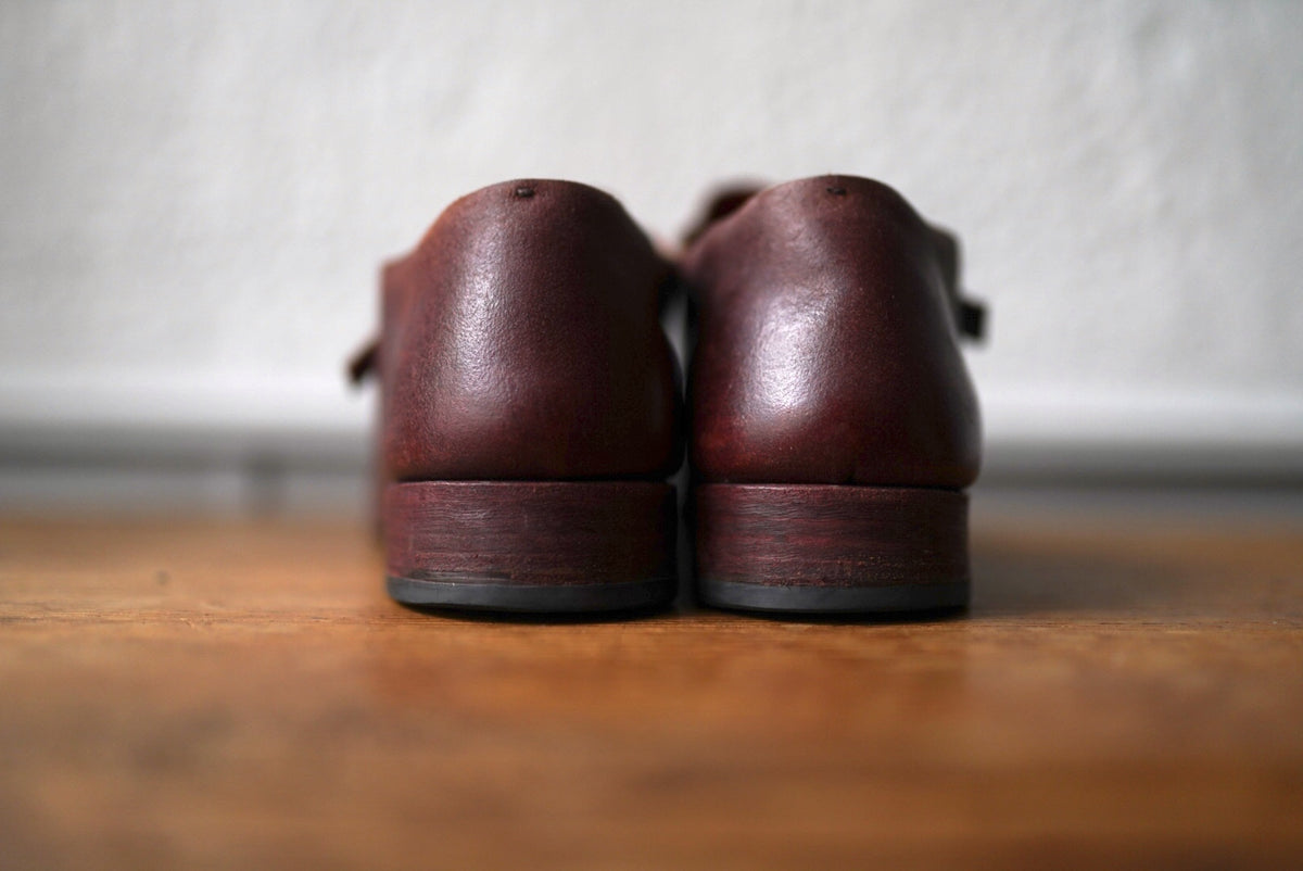 20AW Central Buckled Shoes セントラルバックルローカットレザーシューズ / m.a+(エムエークロス)