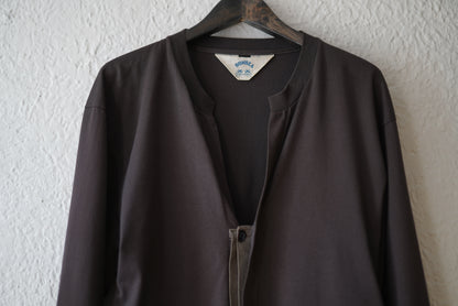 21SS T-SHIRT CUSTOMIZED CARDIGAN カーディガンカットソー グレー / SUNSEA(サンシー)