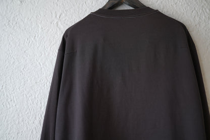 21SS T-SHIRT CUSTOMIZED CARDIGAN カーディガンカットソー グレー / SUNSEA(サンシー)