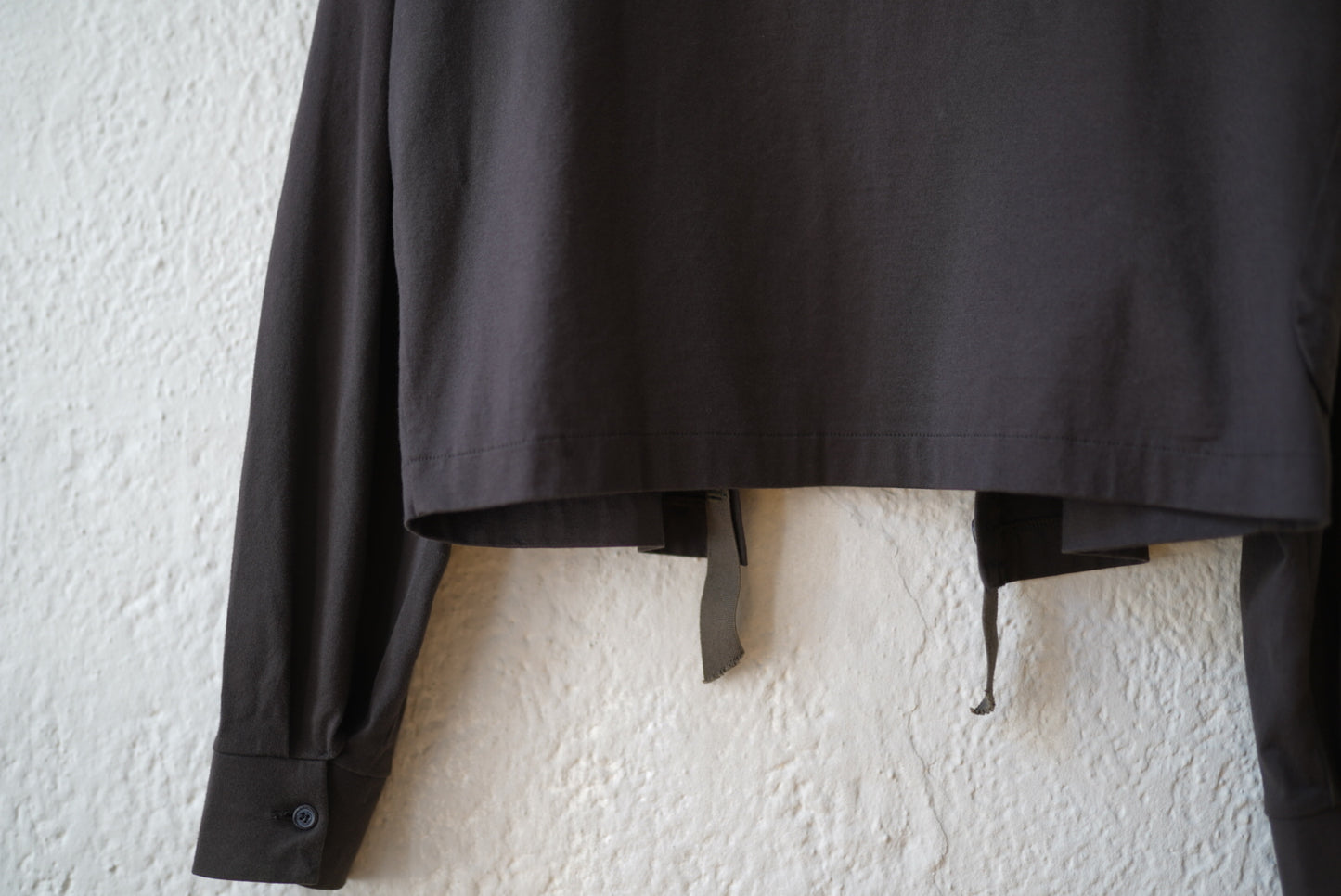 21SS T-SHIRT CUSTOMIZED CARDIGAN カーディガンカットソー グレー / SUNSEA(サンシー)