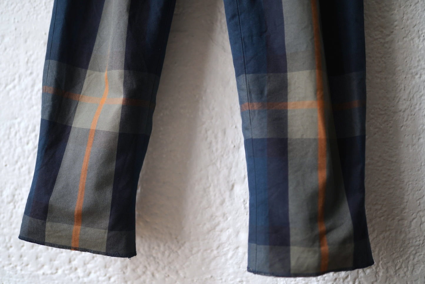 14AW オックスチェックテーパードトラウザーズパンツ / kolor(カラー)