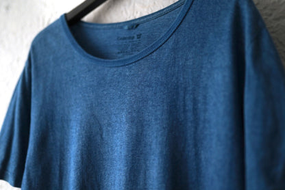 iBB 空海藍染ヘンプコットン半袖クルーネックTシャツ / Gohemp(ゴーヘンプ)