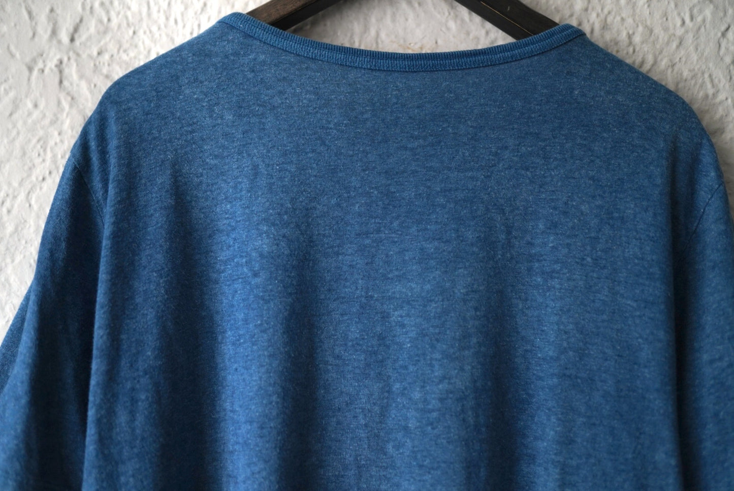 iBB 空海藍染ヘンプコットン半袖クルーネックTシャツ / Gohemp(ゴーヘンプ)
