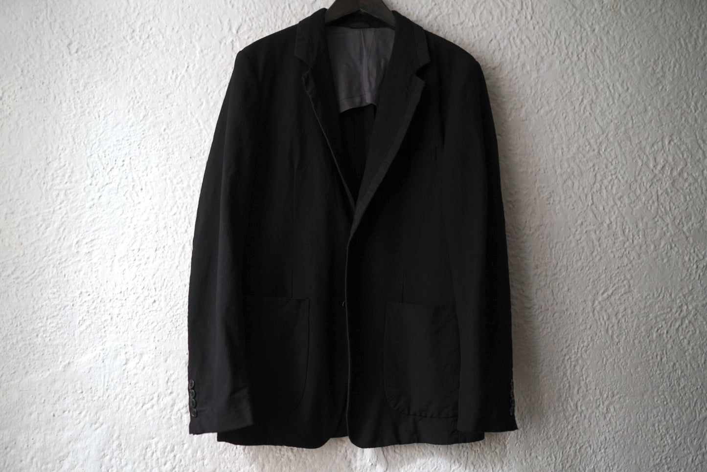 15SS 染色加工ウールモヘヤテーラードジャケット / COMME des GARCONS HOMME DEUX(コムデギャルソンオムドゥ)
