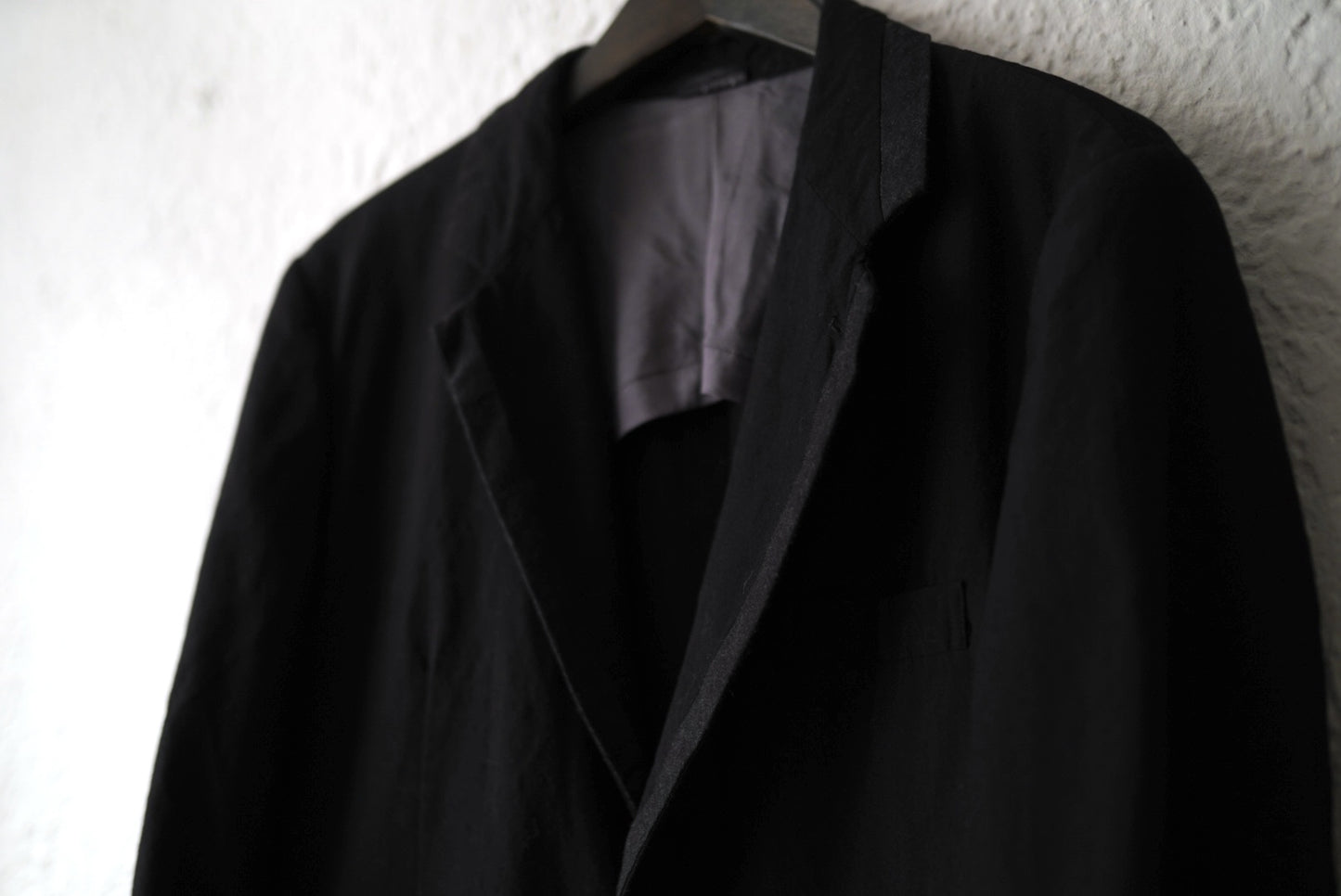 15SS 染色加工ウールモヘヤテーラードジャケット / COMME des GARCONS HOMME DEUX(コムデギャルソンオムドゥ)