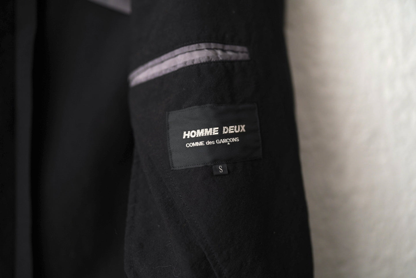 15SS 染色加工ウールモヘヤテーラードジャケット / COMME des GARCONS HOMME DEUX(コムデギャルソンオムドゥ)