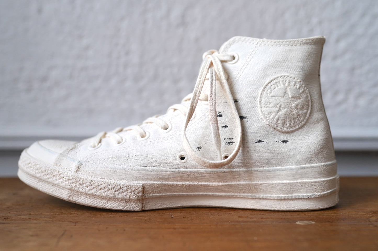 2013 CONVERSE CT70 ペンキ加工ハイカットスニーカー ブラック / Maison Martin Margiela(メゾンマルタンマルジェラ)