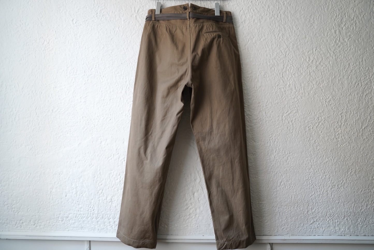 21SS “ALAIN” SELVEDGE YACHT CANVAS スポーツトラウザーズパンツ / COHERENCE(コヒーレンス)
